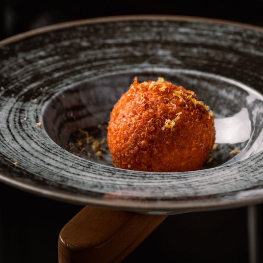 Arancino ‘Nduja e limone